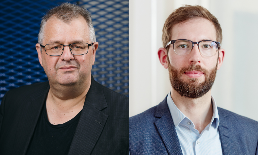 Martin Dachselt and Dr. David Weller. Image credit: Bayes Esports / Markus Braumann / Dawin Meckel
