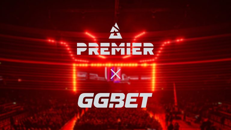 BLAST Premier and GG.BET logos withb BLAST Premier stage in background