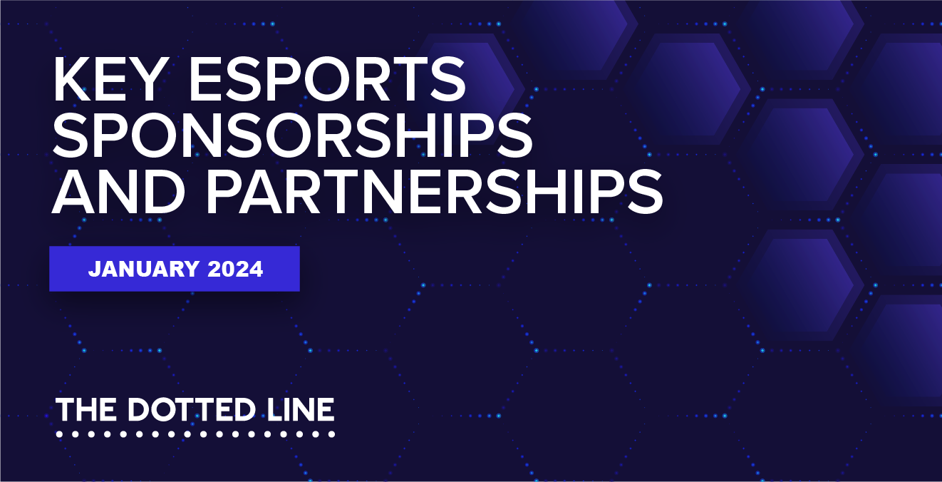 Key esports sponsorships and partnerships: January 2024