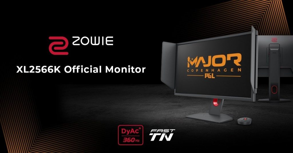 Zowie named official monitor partner for PGL CS2 Major Copenhagen