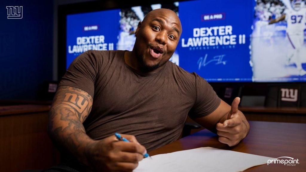 NFL player Dexter Lawrence joins Agent