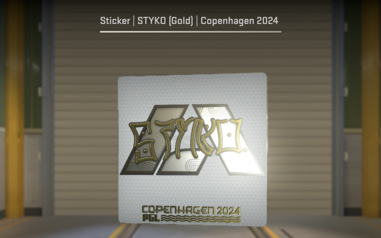 STYKO sticker CS2 Major
