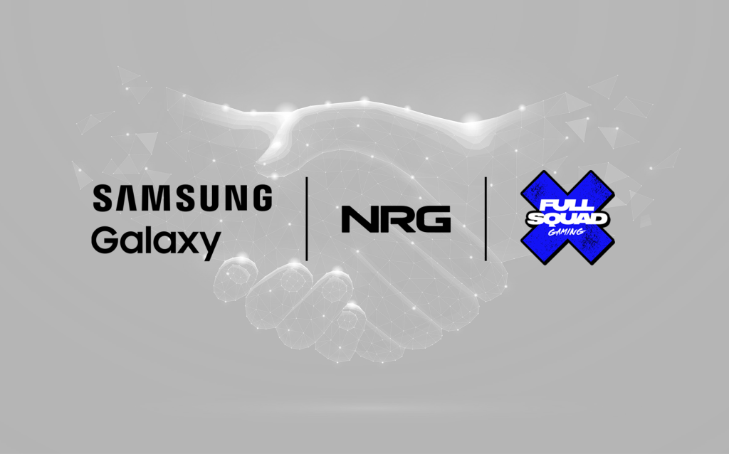 NRG, Samsung, Full Squad Gaming esports partnership