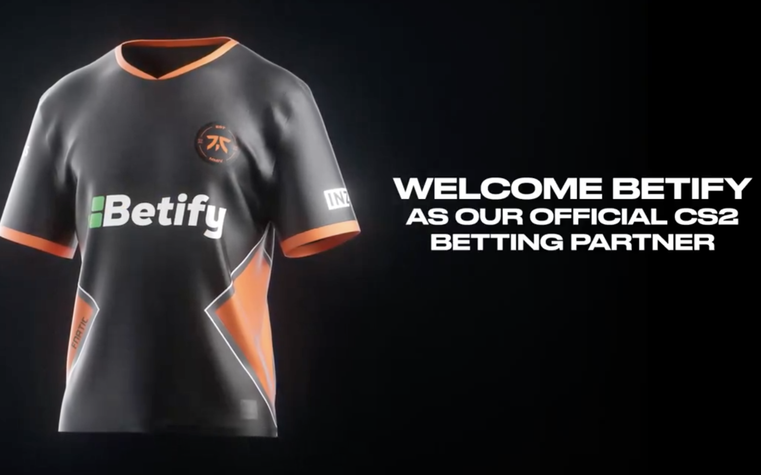 Fnatic and Betify announce multi-year partnership