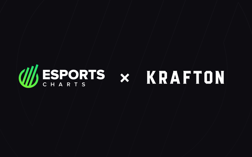 Esports Charts announce partnership with KRAFTON