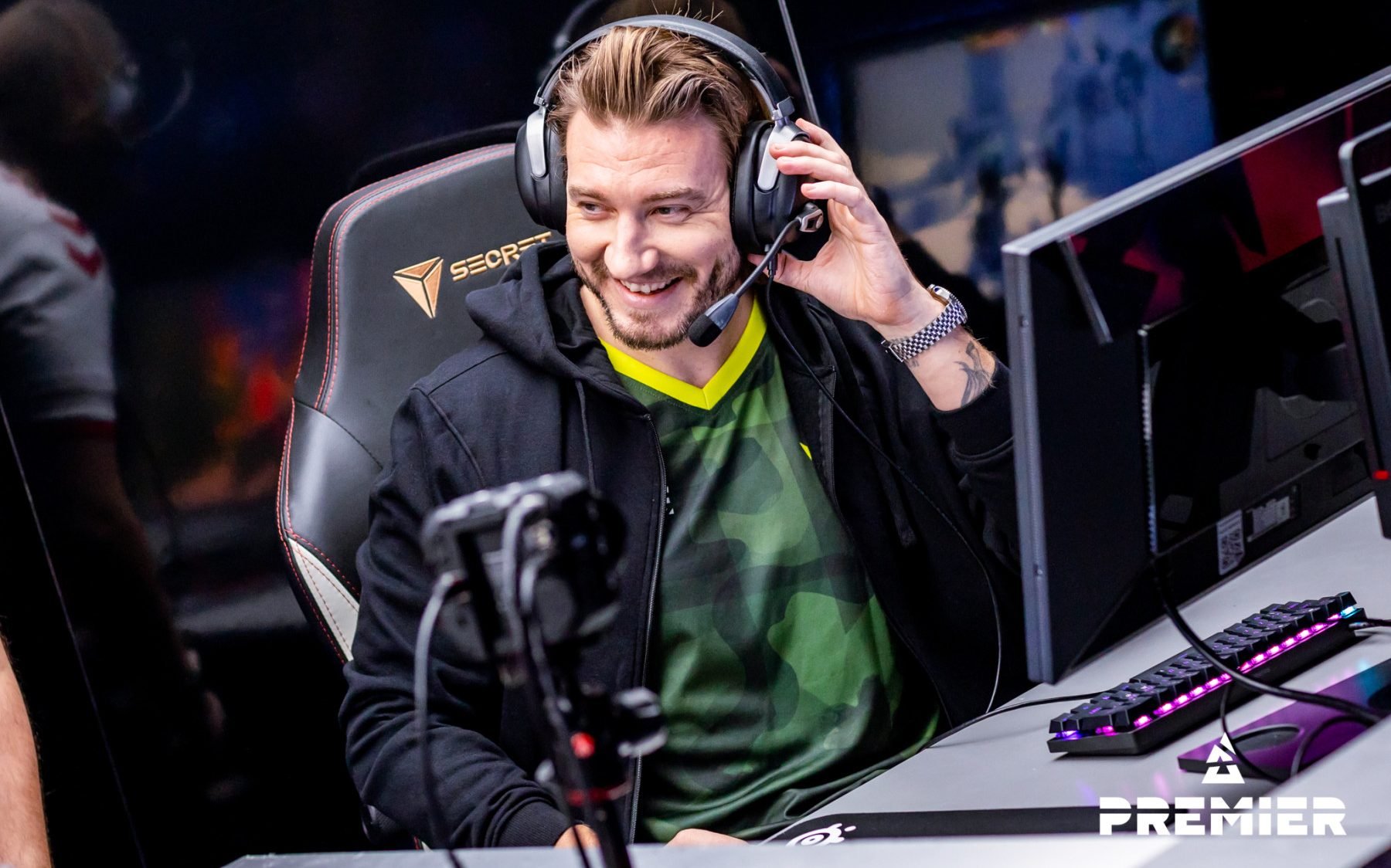 Nicklas Bendtner in esports (Credits-@BLAST)