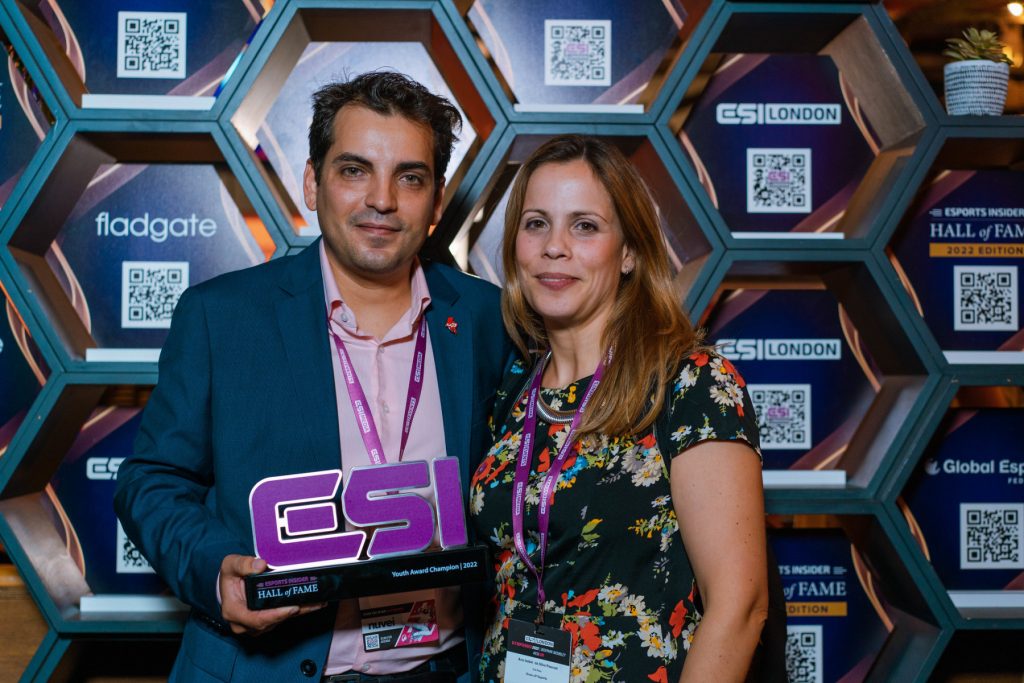 ESI Hall of Fame Award Winner Telmo Silva, Grow uP eSports 