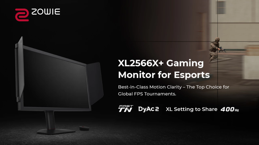 xl2566x+ ZOWIE gaming monitor