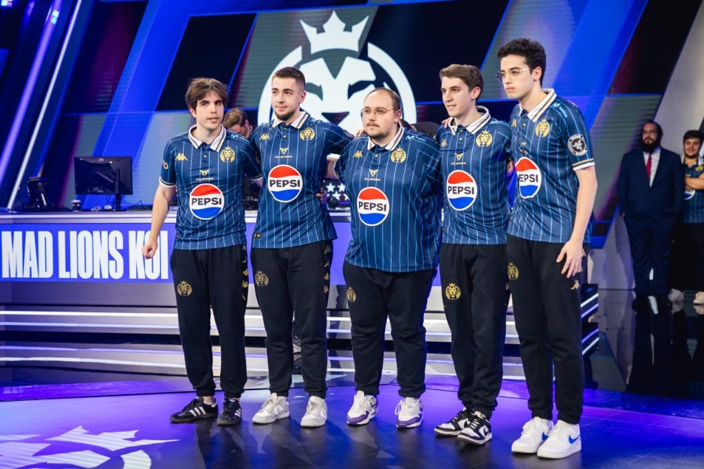 Mad Lions KOI en el Campeonato Mundial de League of Legends 2024