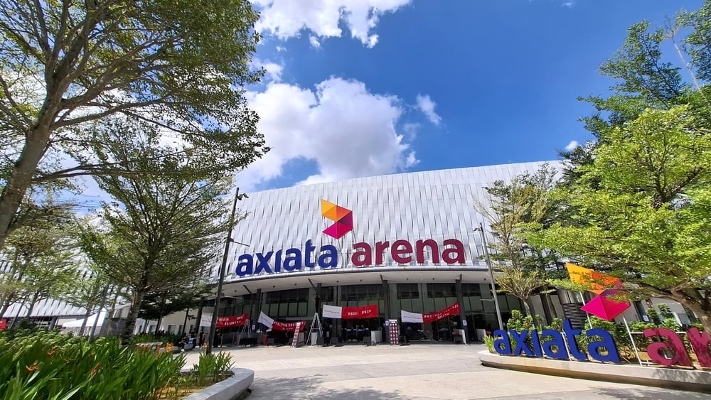 El Axiata Arena de Malasia, una de las sedes sede del Campeonato Mundial de M6