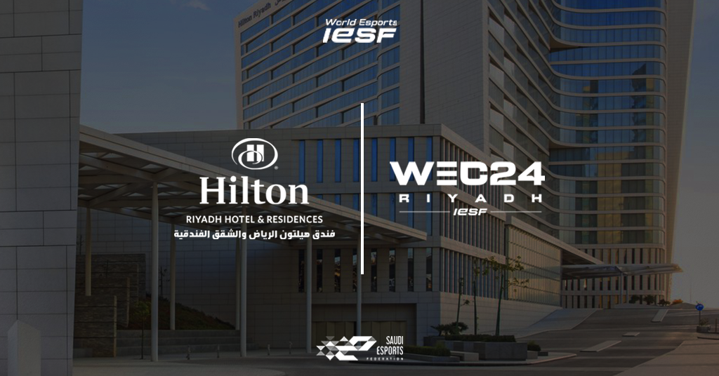 Hilton Riyadh Official Main Partner for World Esports Championship 2024