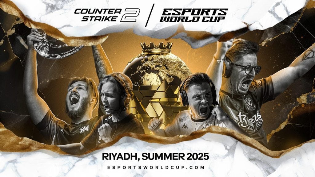 Counter-Strike 2 to be added to Esports World Cup 2025