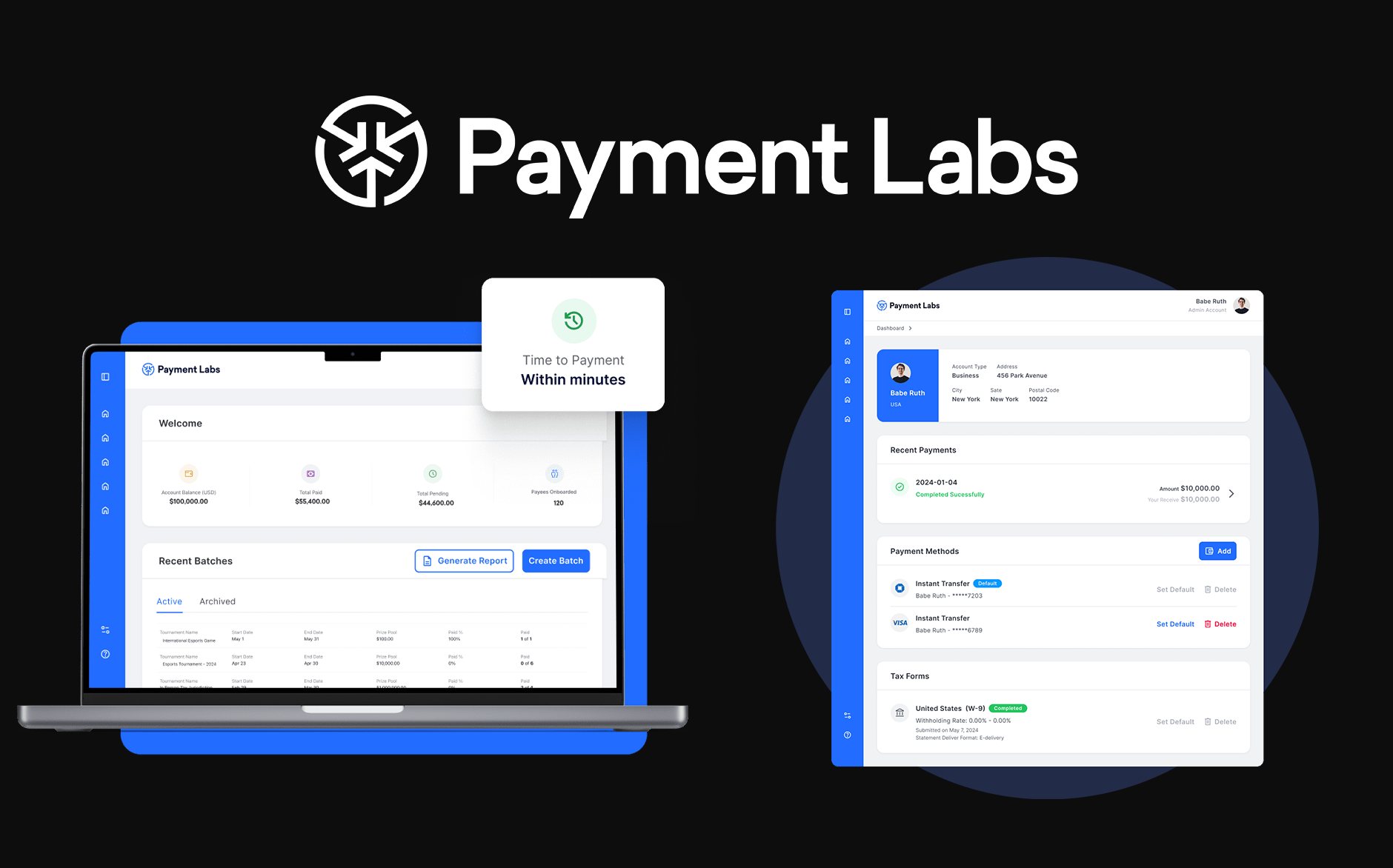 Payment Labs esports solutions