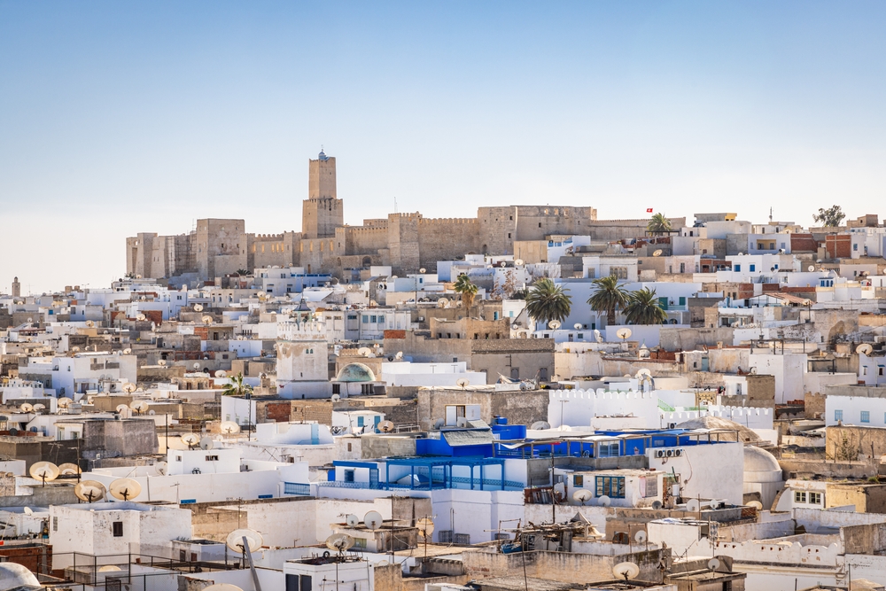 Sousse,,Tunisia.,The,Sousse,Archaeological,Museum,Above,The,City.