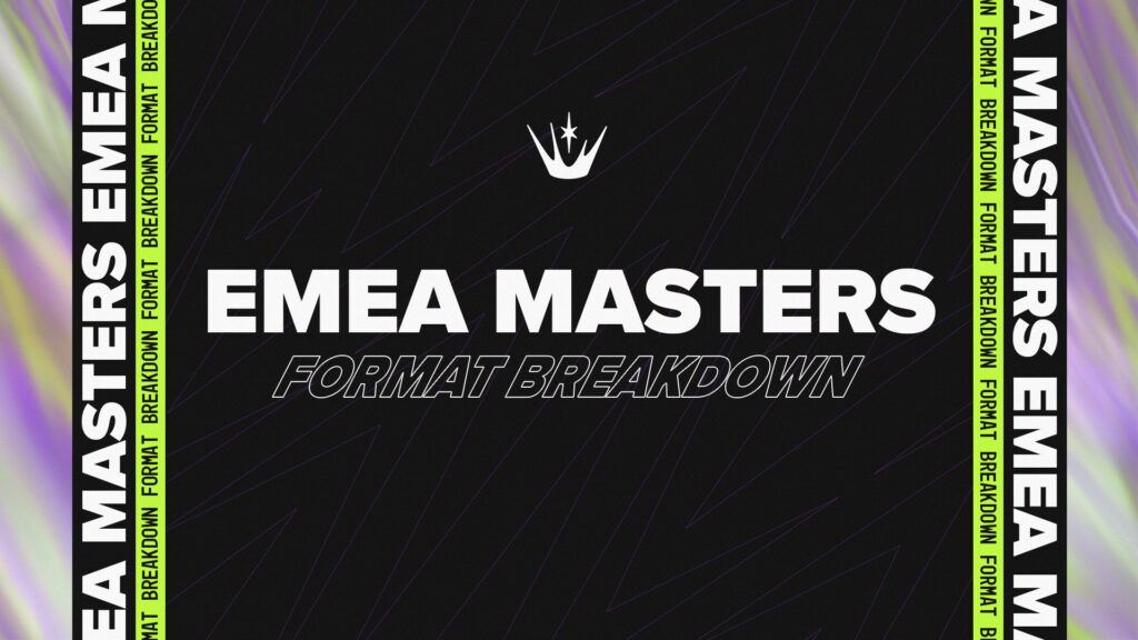 EMEA Masters 2025 format and slot distribution announced